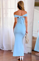 Elizza Blue Maxi Dress Image