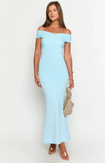 Elizza Blue Maxi Dress Image