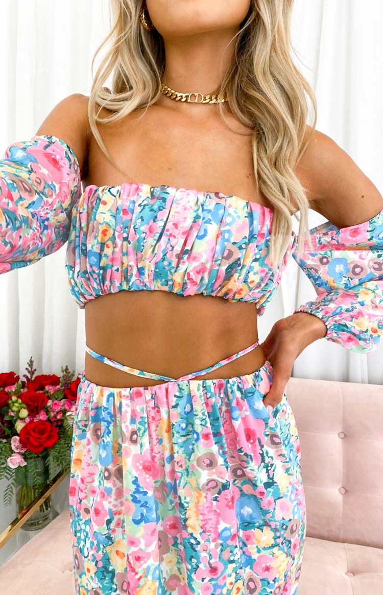 Elm Floral Top Image