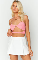 Estella Pink Halter Top Image