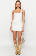 Este White Mini Dress Image