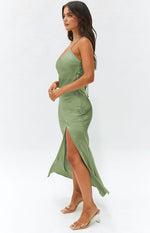 Eternal Sage Formal Maxi Dress Image