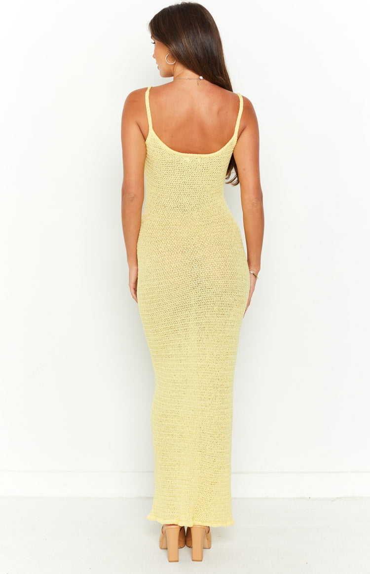 Ezra Yellow Maxi Dress Image