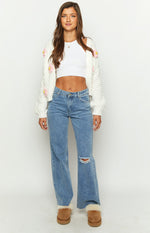 Faded Favourite Mid Wash Denim Mid Waist Jeans Image