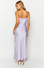 Faylinn Purple Strapless Maxi Dress Image