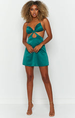 Fierra Emerald Mini Dress Image