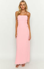 Flossie Pink Maxi Sleeveless Dress Image