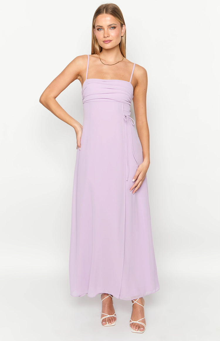 Flossie Lilac Maxi Sleeveless Dress Image