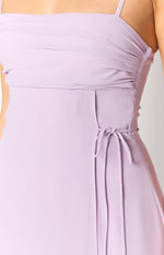 Flossie Lilac Maxi Sleeveless Dress Image