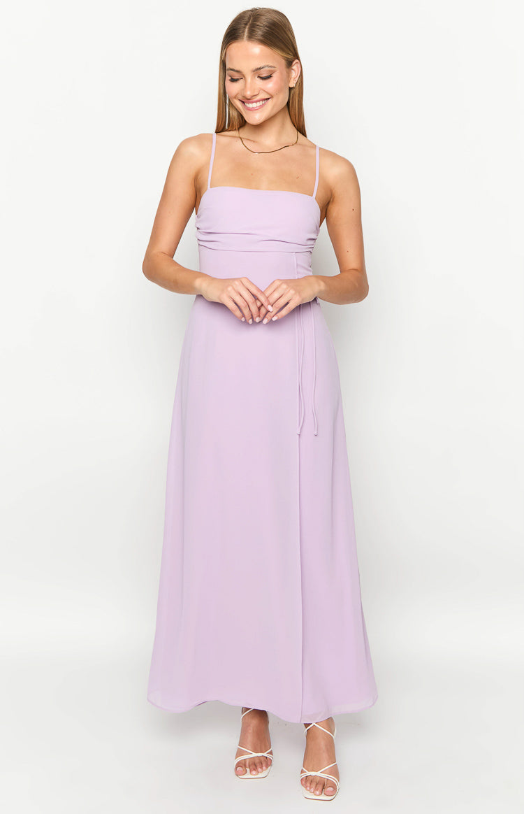 Flossie Lilac Maxi Sleeveless Dress Image