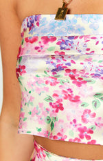 Genevieve Floral Print Top Image