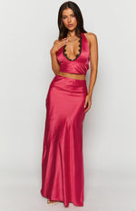 Genevieve Pink Maxi Skirt Image