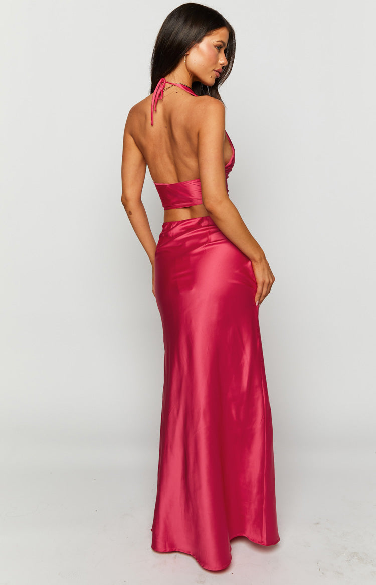 Genevieve Pink Maxi Skirt Image