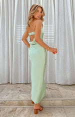 Genevieve Sage Maxi Skirt Image