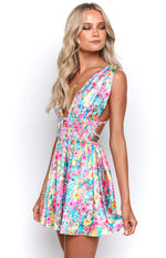 Genovia Floral Mini Dress Image