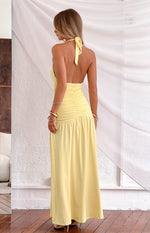 Gloria Yellow Maxi Dress Image