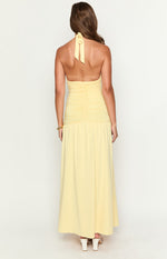 Gloria Yellow Maxi Dress Image