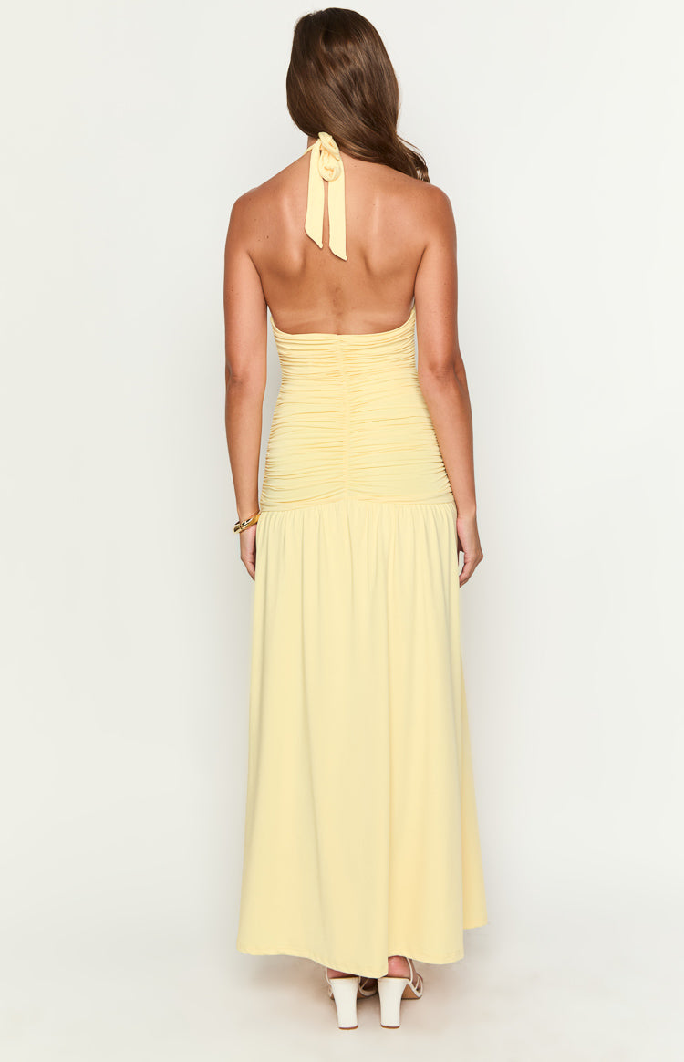 Gloria Yellow Maxi Dress Image