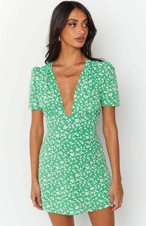 Realisation par green wrap on sale dress