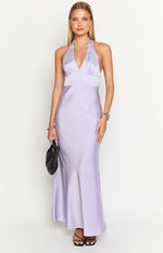 Haizel Purple Maxi Dress Image