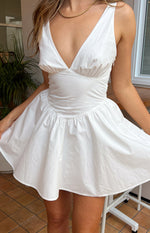 Halvin White Mini Dress Image