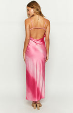 Hanna Pink Ombre Maxi Dress Image