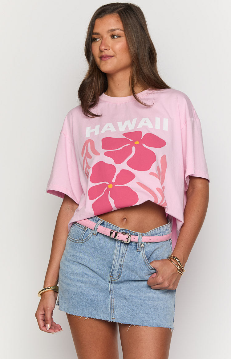 Hawaii Pink Tee Image