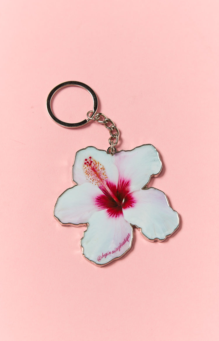 Hibiscus Key Ring (FREE over $160)