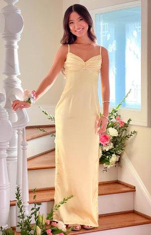 Honey Yellow Maxi Dress