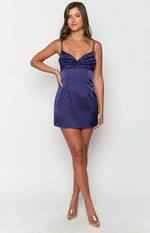 Honey Navy Mini Dress Image