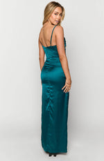 Honey Teal Maxi Dress Image