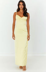 Honey Yellow Maxi Dress Image