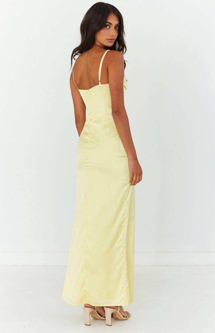 Honey Yellow Maxi Dress Image