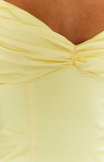 Honey Yellow Maxi Dress Image