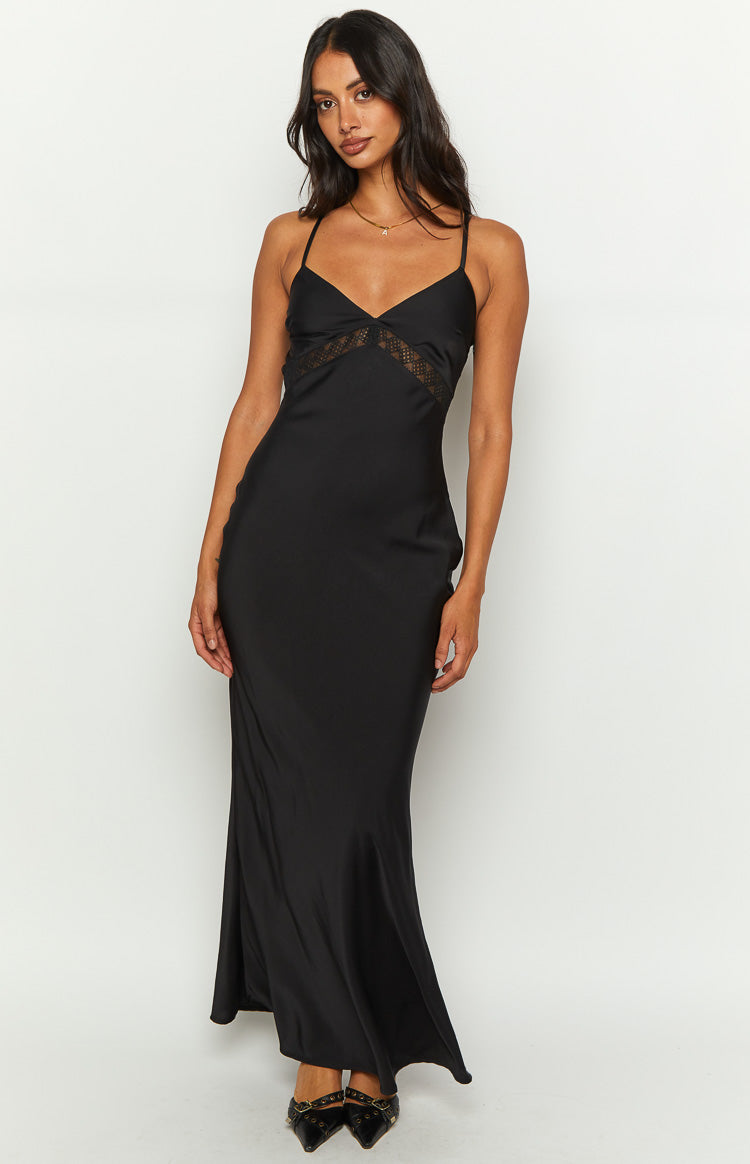 Hunta Black Maxi Dress Image