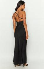 Hunta Black Maxi Dress Image