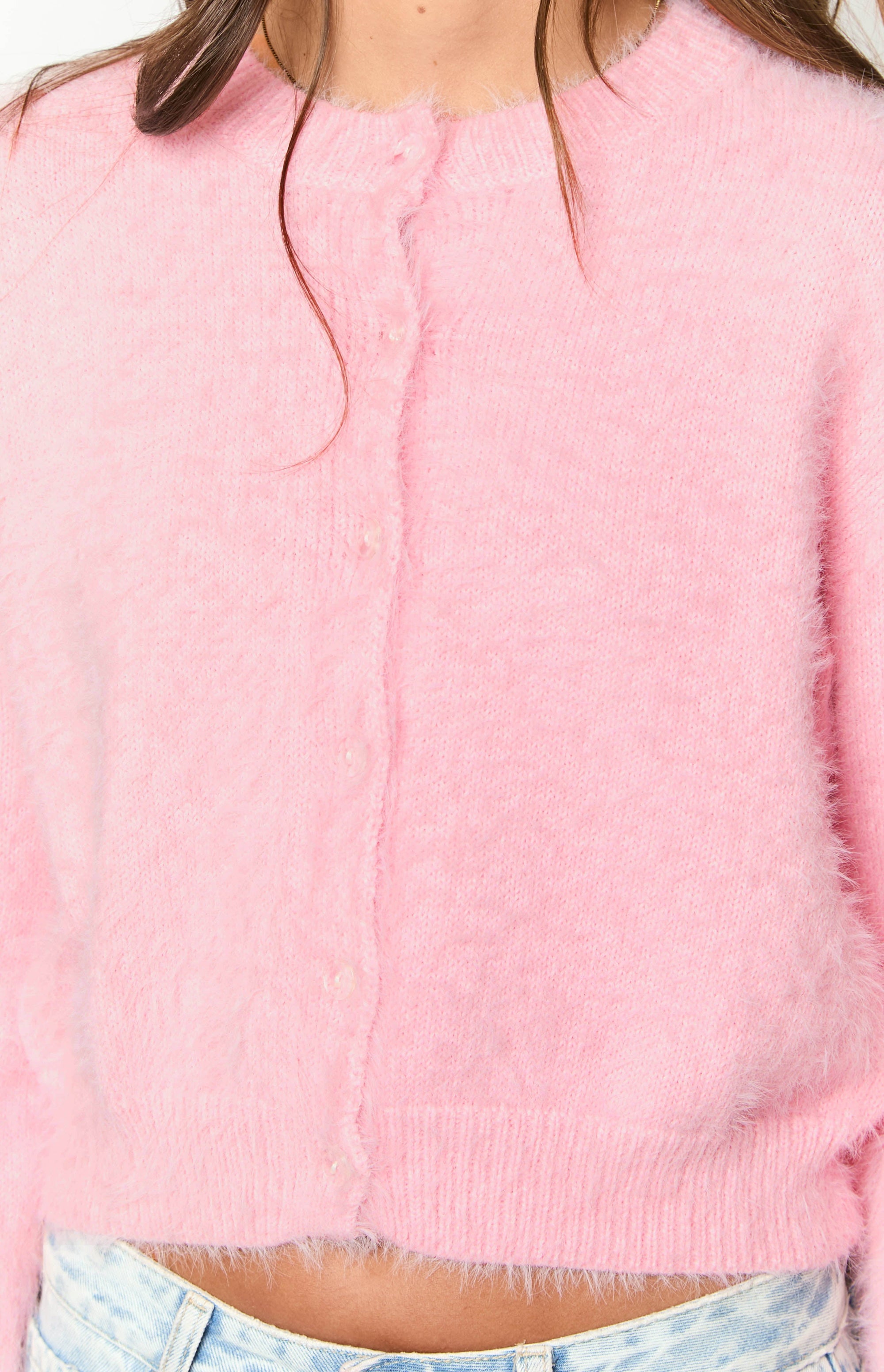 Hyla Pink Cardigan Image