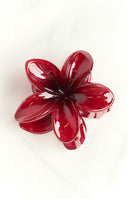 Island Girl Red Flower Clip