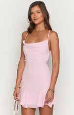 Jana Light Pink Mini Dress Image