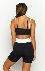 Jeanne The Label Black Ballet Crop Top Image