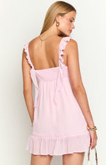 Jenn Light Pink Mini Dress Image