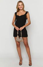 Joyce Black Mini Dress Image