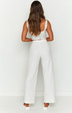 Julian Linen Pants White Image