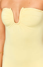 Julie Yellow Maxi Dress Image