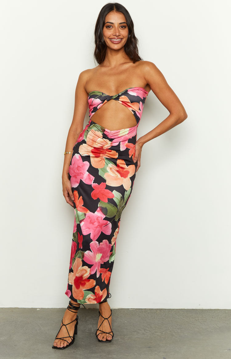 Juliete Floral Midi Dress Image