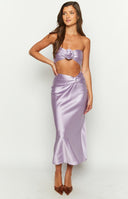 Kaylea Lilac Maxi Skirt