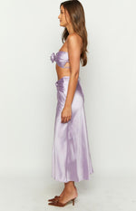 Kaylea Lilac Maxi Skirt Image