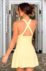 Kaylee Yellow Mini Dress Image