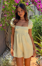 Khlo Yellow Playsuit Image