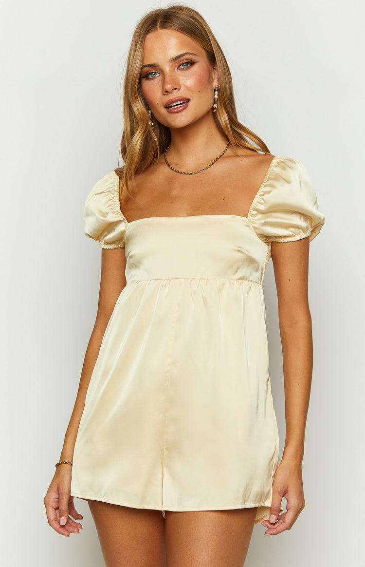 Khlo Yellow Playsuit Image